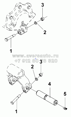 2901D3-01 Блок пальца рессоры