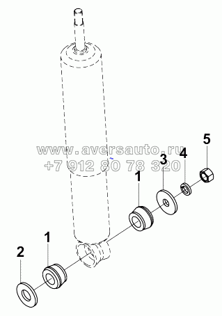 2901J1-02 Соединительная штанга амортизатора