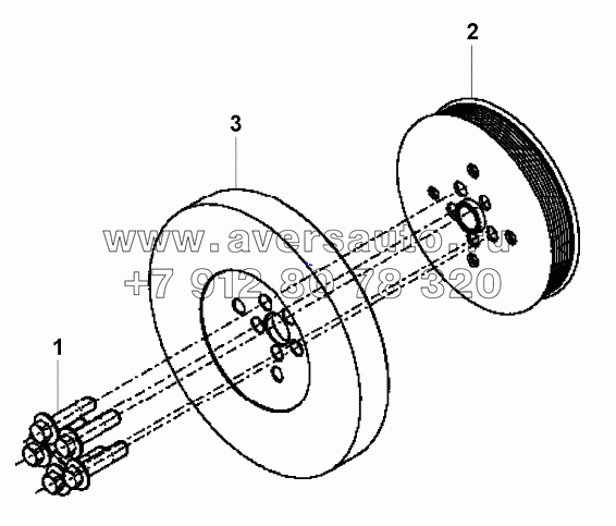DA9481 Демпфер крутильных колебаний