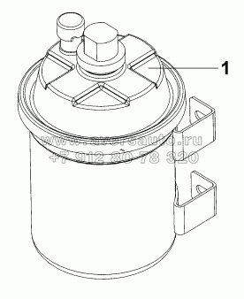 3410A-K3600 Компоненты бачка гидроусилителя руля