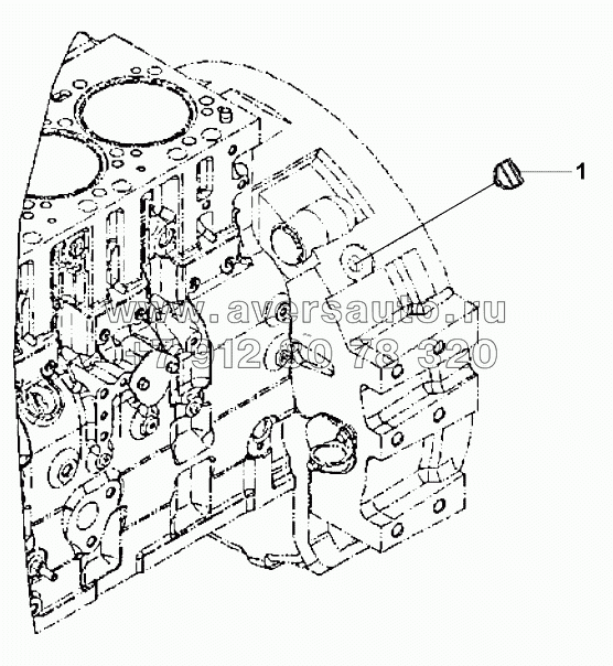 FH9777 Трубопроводы картера маховика