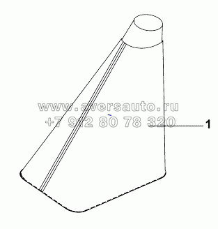 5102J-C0100 Декоративные элементы рычага переключения передач
