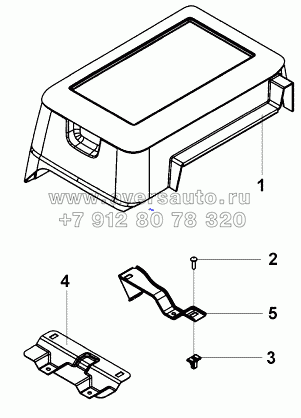 5103B-C0100 Блок бардачка со стороны пассажира