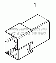 3734P-C1100 Комплект пускового реле защиты