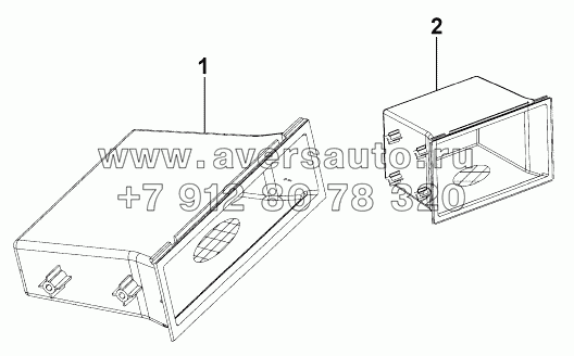 5303A-C0100 Вещевые ящики приборной панели