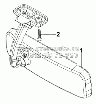 8201E-C0100 Внутреннее зеркало заднего вида