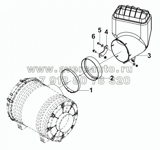 1109H-K20K0 Воздухоподводящая труба автомобиля