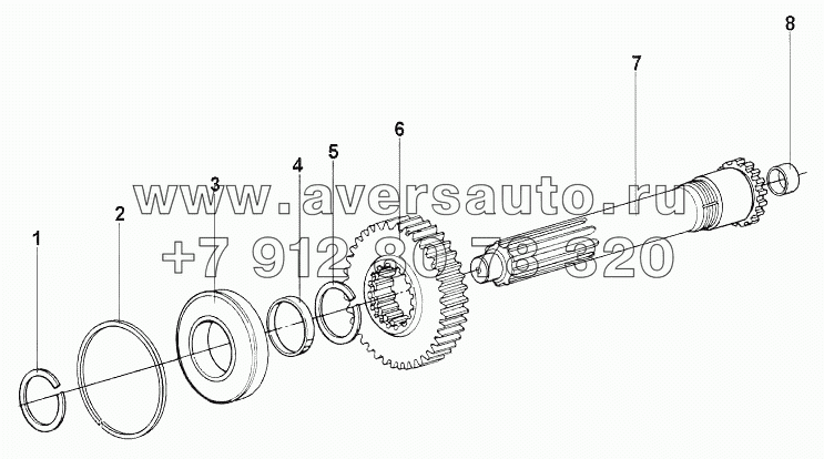 One Shaft Assembly Group