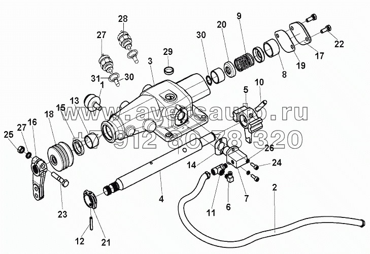 Control device assembly