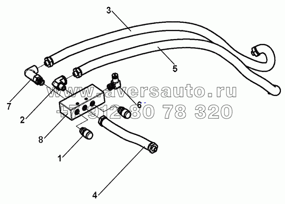 Single H valve assembly Group