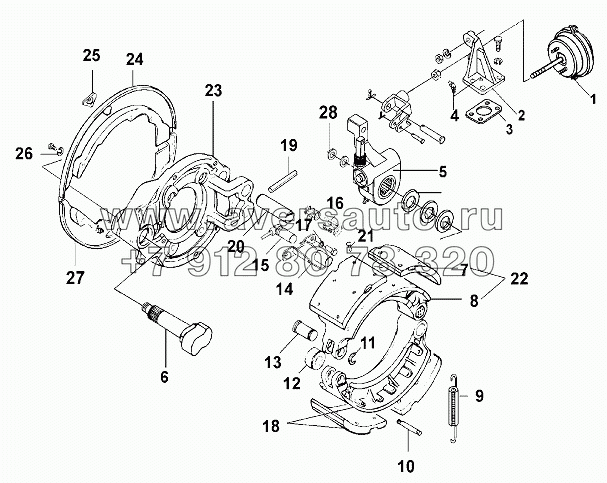 Front Left Brake Group