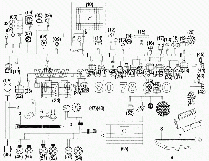 Frame Wiring Harness Group