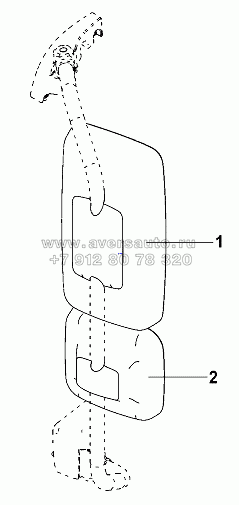 Exterior Rearview Mirror Group At Driver Side