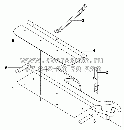 LH Sound Insulation Plate Group