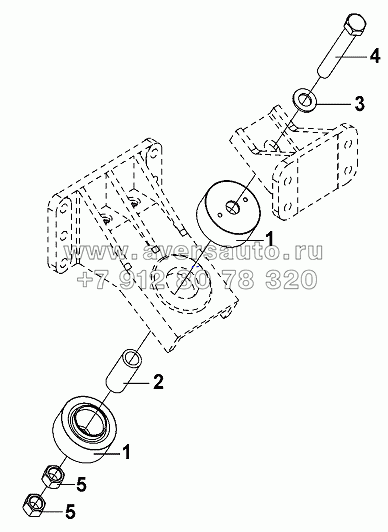 Engine Front Mounting Group,Complete Vehicle