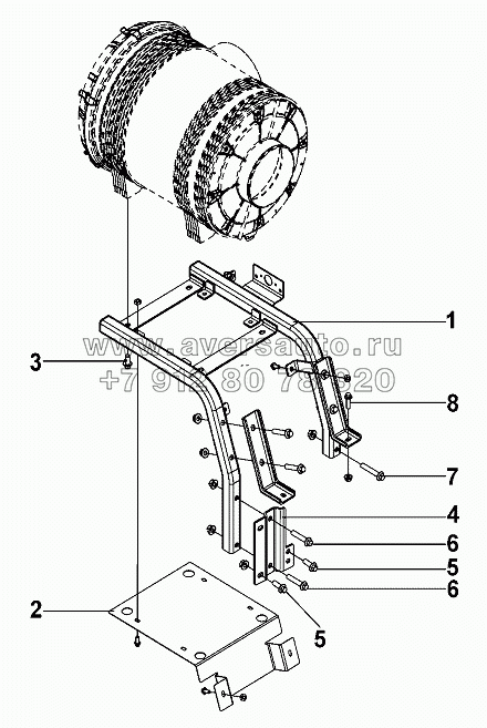 Fitting Parts Group Of Air Cleaner