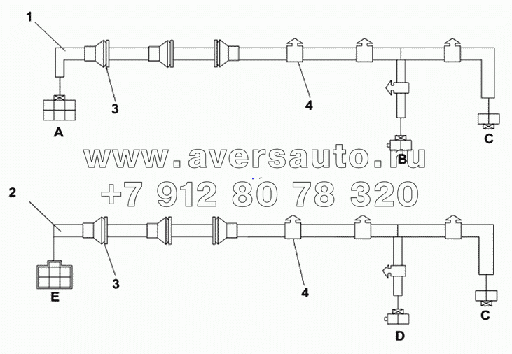 Пучок проводов дверцы автомобиля