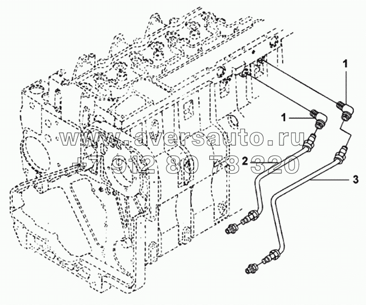 Компоновка охлаждающих трубопроводов компрессора