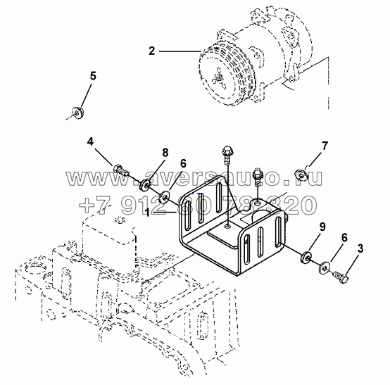 CF9148 Компоновка кондиционера