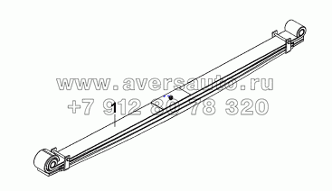 2912A3-ZB6 Передняя рессора