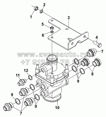 3542A-T0402 Технический индукционный клапан нагрузки