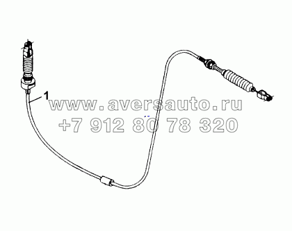 1108E-T0500 Трос управления акселератором