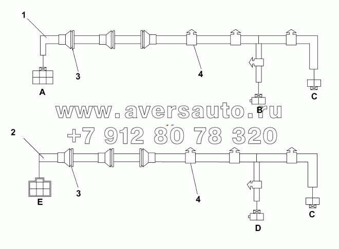 3724J-C0301 Пучок проводов двери