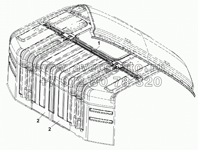 5710B-C0300 Верхняя звукоизоляция