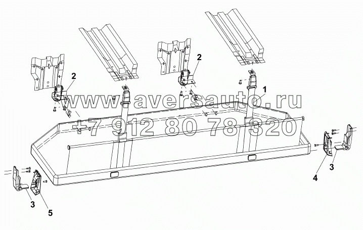 7600B-C0301 Верхнее спальное место