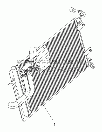 8105A-C0102 Компоновка охладителя