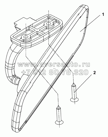 8201E-C0100 Внутреннее зеркало заднего вида