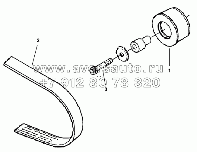 CF9118 Компоновка привода кондиционера