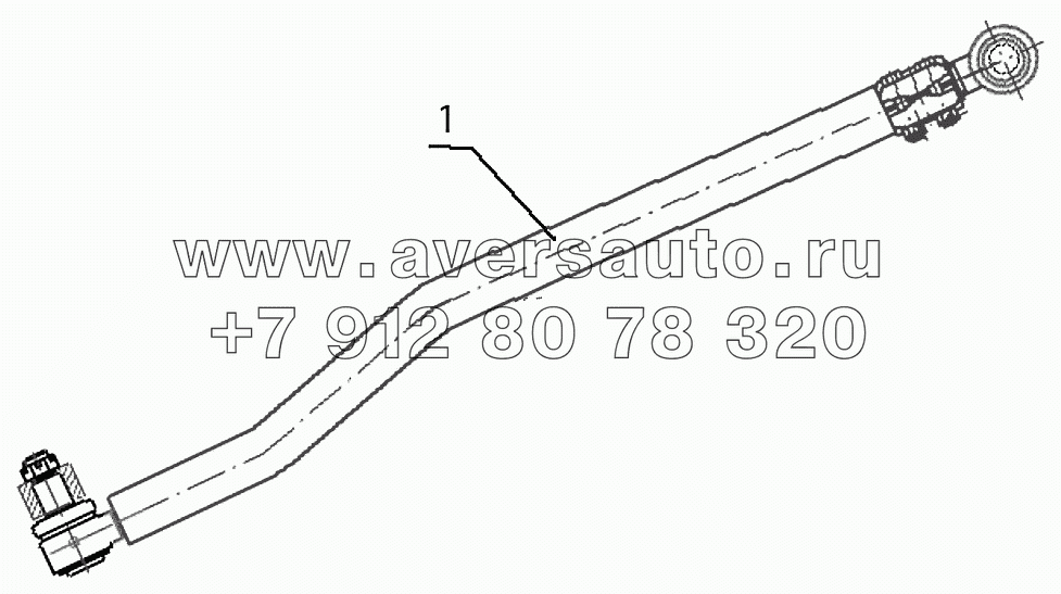 3412A-ZXC97 Продольная рулевая тяга