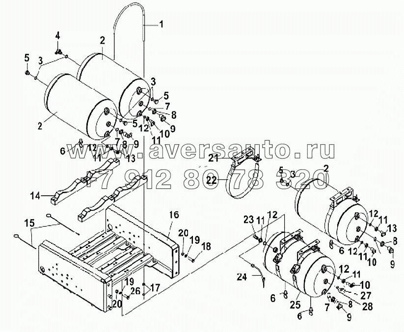 3513A-ZXC97 Воздушные ресиверы