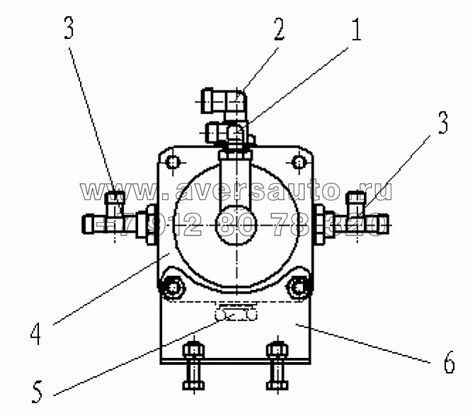 3542A-ZXD01 Направляющий клапан (система ABS)