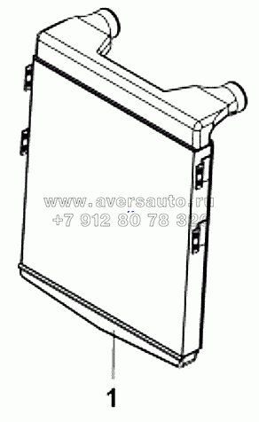 1118A1-ZB6 Промежуточный охладитель воздуха