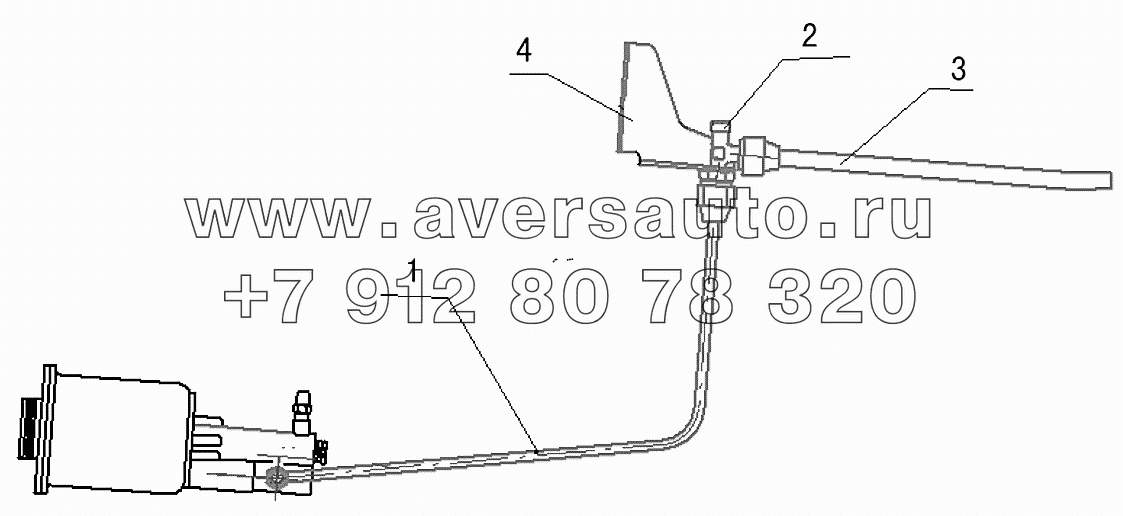 1608С-ZB7F0 Трубопровод