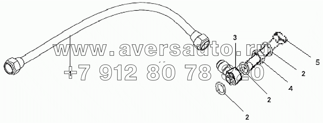 1104A-ZXC97 Трубопровод системы питания