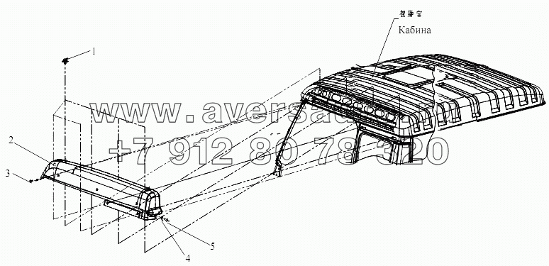 Боковой отделочный колпак покрышки