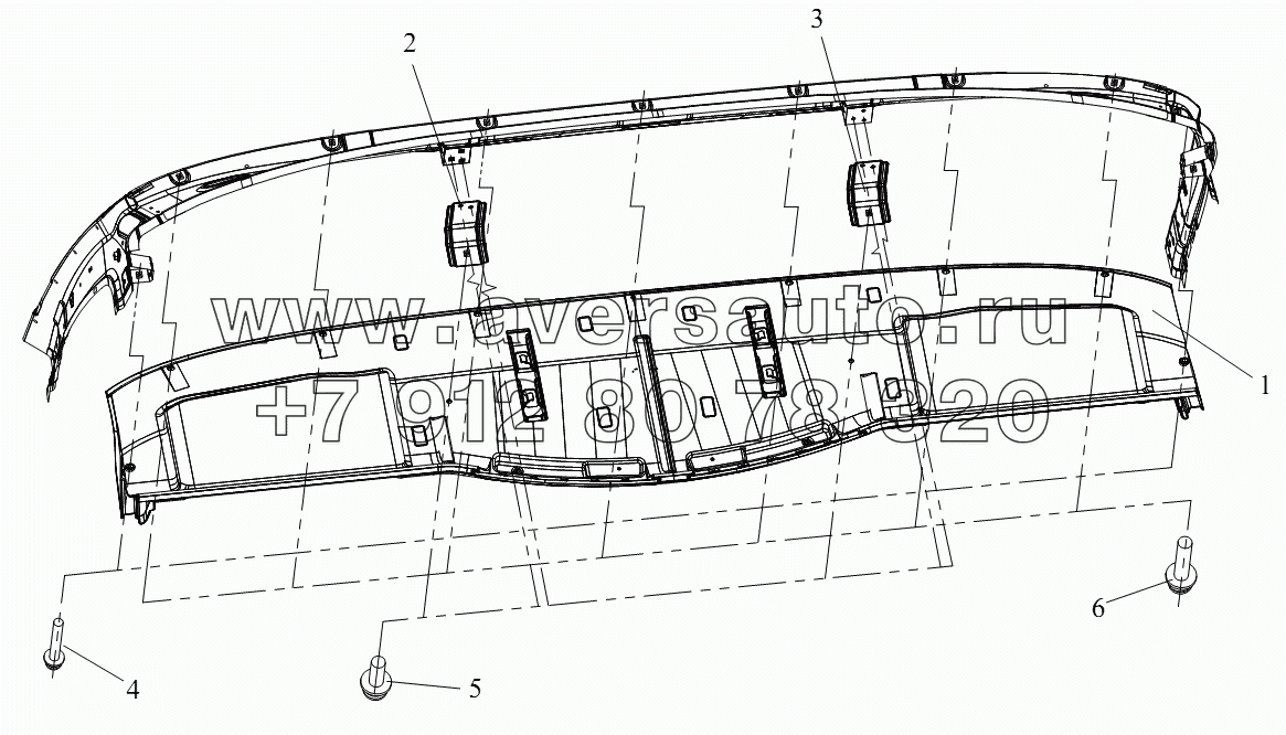 Блок высокого короба (III, высокая крыша)