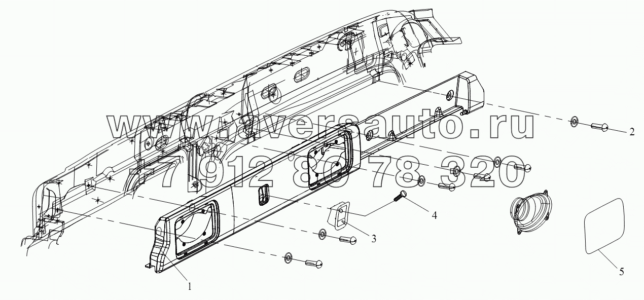 Блок облицовки крыши (II)