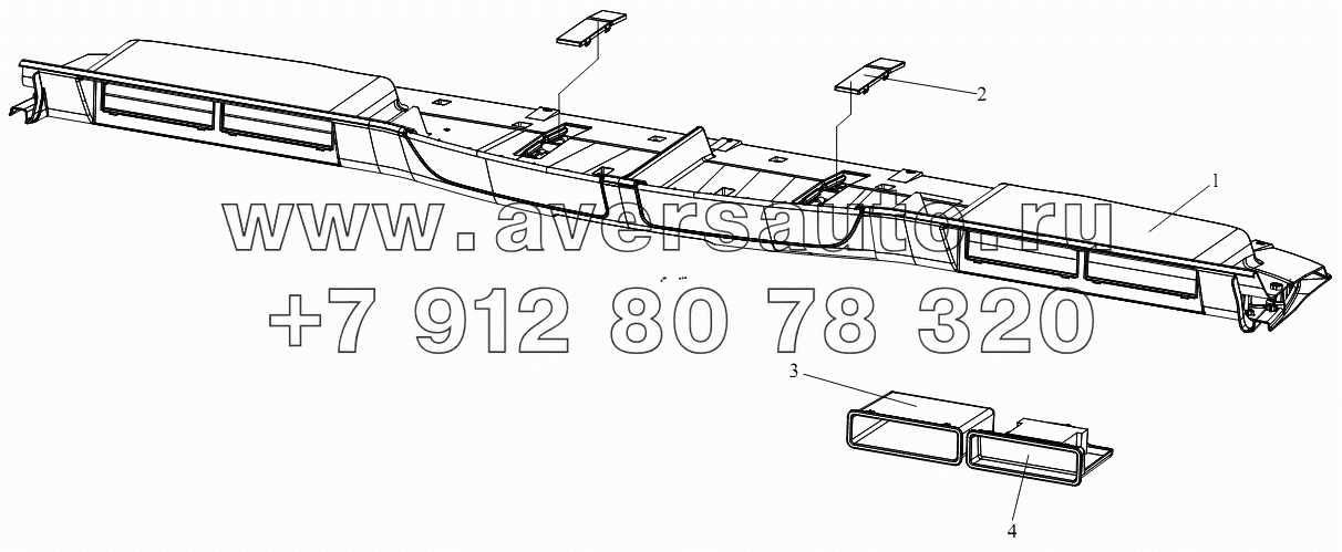 Блок высокого короба (оборудован записным аппаратом движения или узловым контроллером)