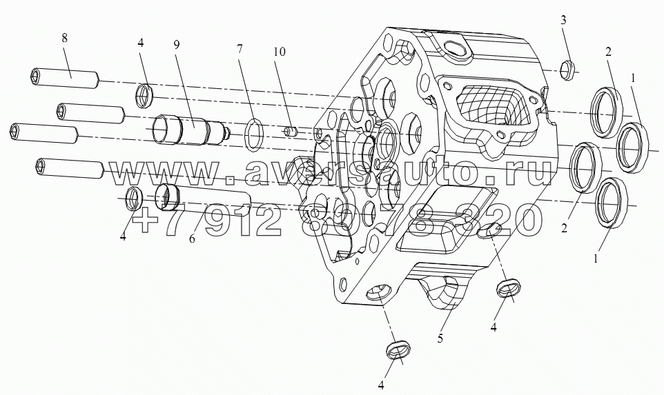 Крышка цилиндра