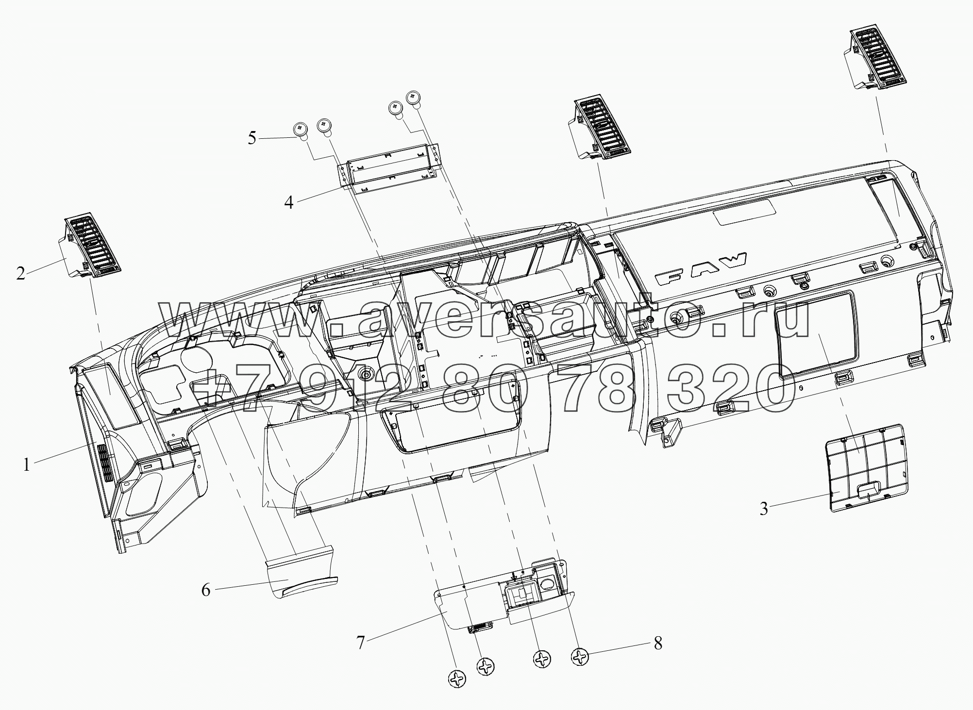 Приборная панель (II)