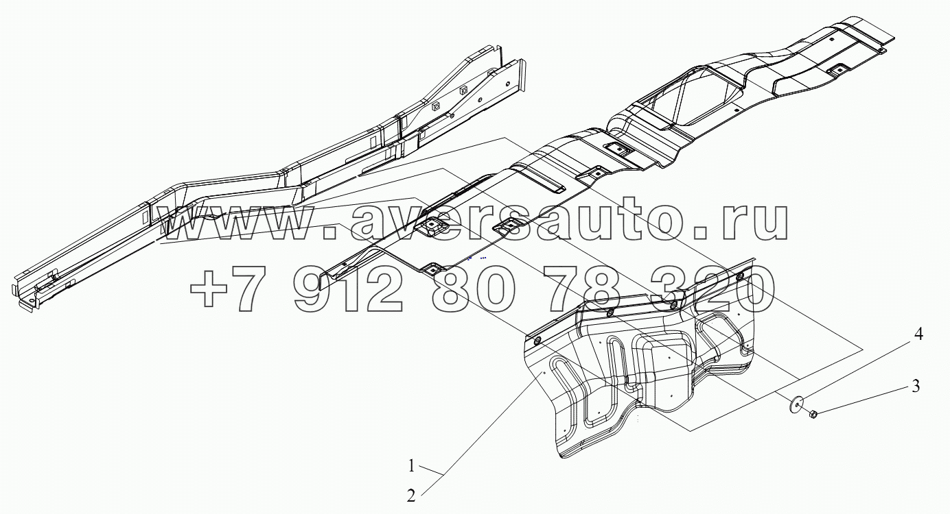 Боковые перегородки двигателя