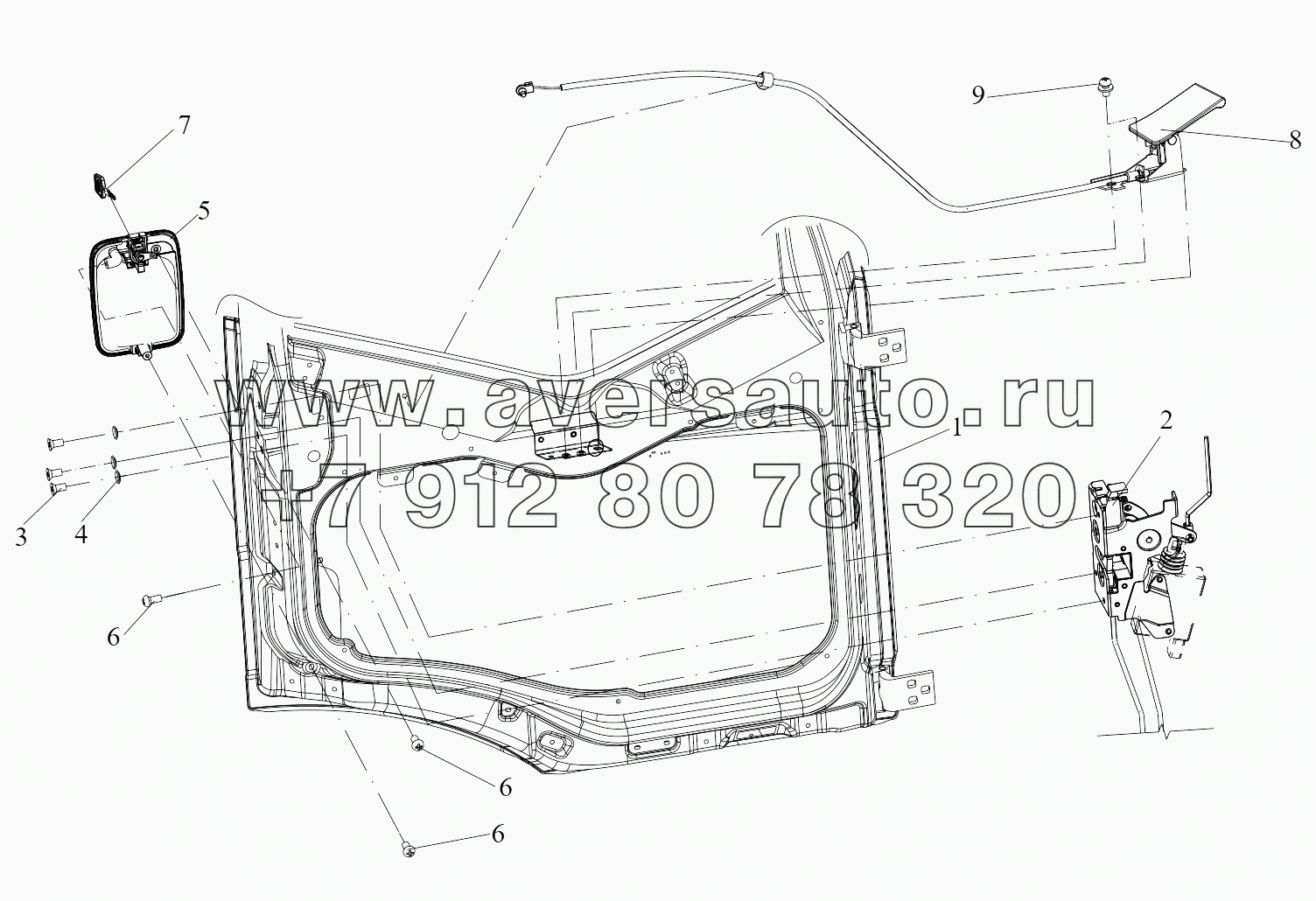  Door Lock Mechanism