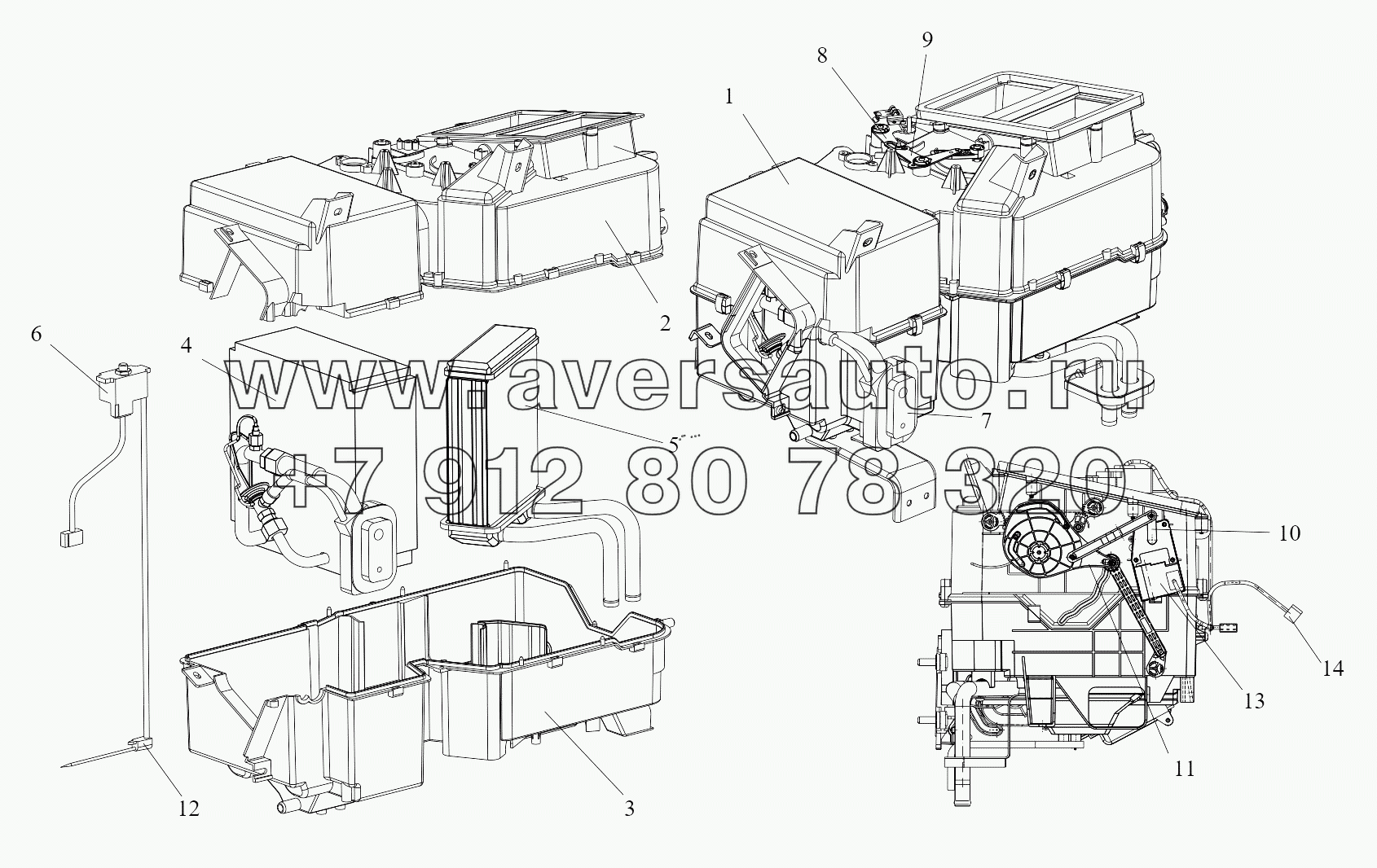  Evaporator and Condenser Assembly