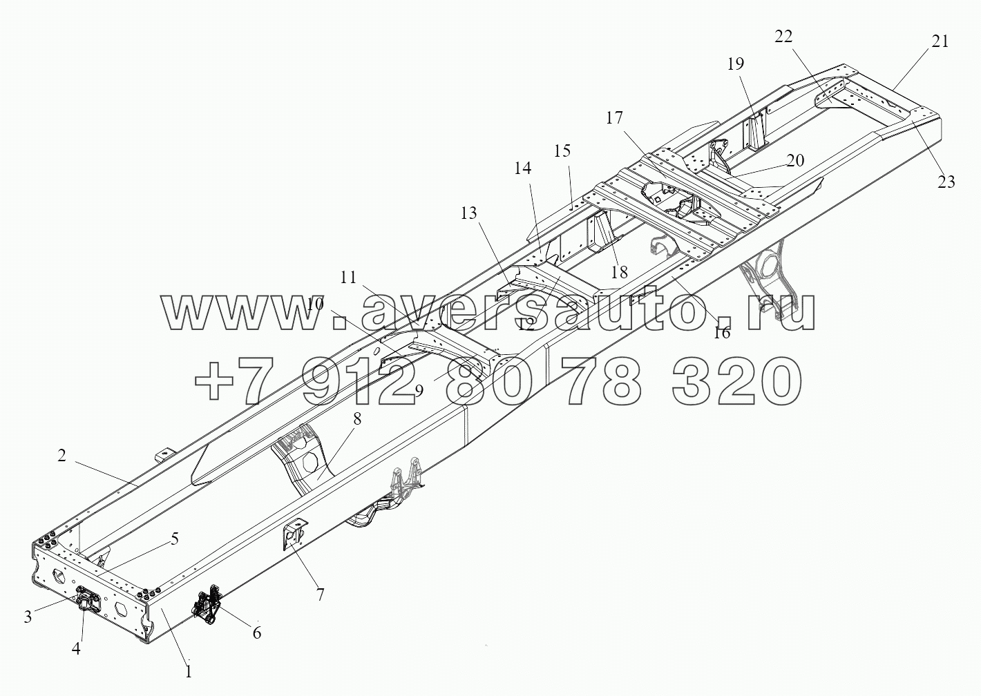  Frame and Bracket Assembly