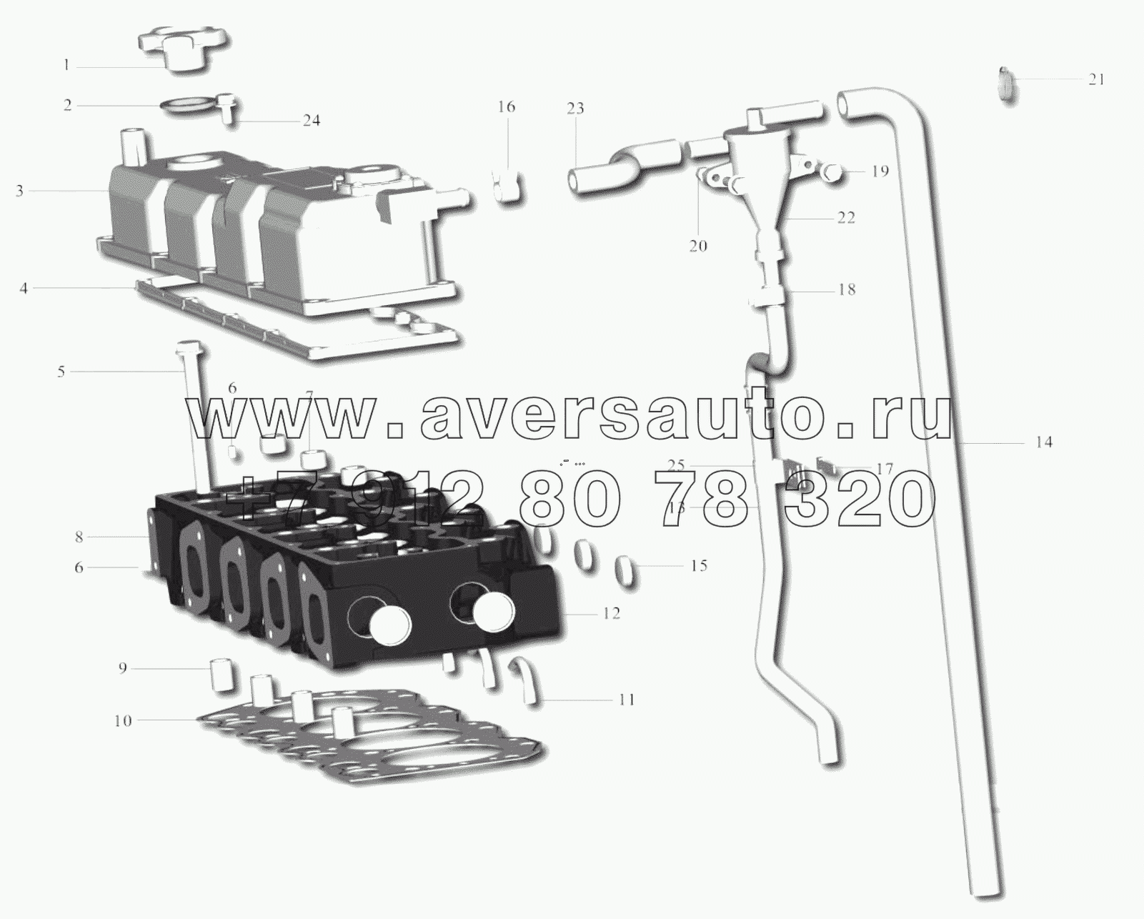  Cylinder head & crankcase ventilation