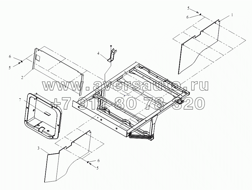 Комбинированное нижнее спальное место (III)